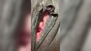 Black big beautiful woman Gets Her Large Ebony Breasts Played With And Her Large Snatch Fingered And Licked