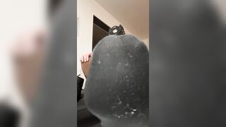 u know where your place is, so kneel down and clean my sole!