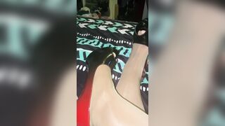 Legs, heels, and hose