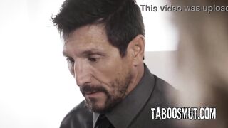 Dude Has Three-some With His Golden-haired Wife And Stepdaughter