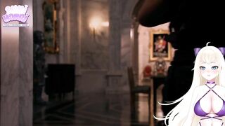 Resident Cold-blooded Ashley takes care of Leon’s monster rod - Lustful Vtuber React