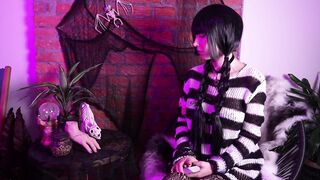 Wednesday enjoys herself during the time that being watched by mysterious admirer