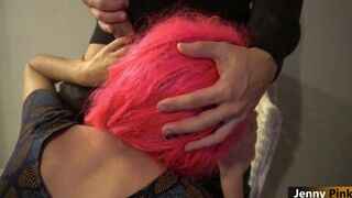 non resisti al mio culetto? strappami i jeans e sborrami nel culo! jenny pink