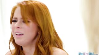 Witch Kenna James shapeshifted into her ex Penny Pax bestie Lyra Law but is stripped.Instead of getting crazy the lesbos have an blow job three-some