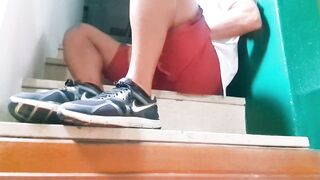 I nearly got caught touching my rod in a public place - The risk makes me lustful - Eumesex