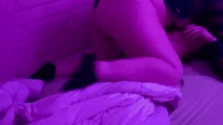 My mamma's youthful ally came to watch us and we shared a couch PART I