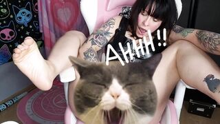 ASMR SNATCH SOUNDS GROANING MASTURBATION FEET UP