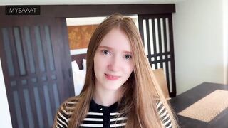 Slutty realtor wanted to have sex with a tourist