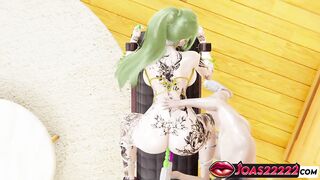 Diana the Hot Elf – CG Manga Animation of Large Bazookas, Fingering Juicy Twat on Daybed, and Intensive Double Sex tool Bang In Babe Choose two