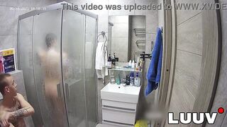 LUUV. Kareflore and Abbadon film their real amateur, homemade bath routine, showing maximum real life openness