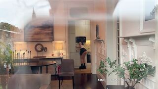 MY NEIGHBOR CAUGHT ME WITH NO PANTS AND GOT HARD