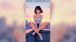 AI generated porn, compilation, groaning with giant boobs glamorous ai babes, thick, breasty