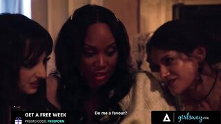 Witchy Honeys Summon A Sex Spirit To Bang