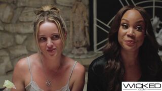 Lexi Luna Fulfills Her Dream Of Eating Out Her first Redhead