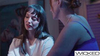 Lexi Luna Fulfills Her Dream Of Eating Out Her first Redhead