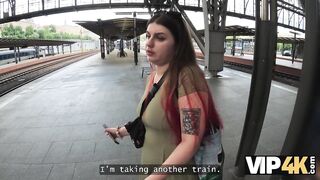 VIP4K. Romantic tour ended with a very hardcore cheating in the water closet