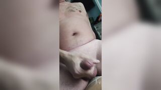 Part two wife's POV of me riding her 8" thong-on