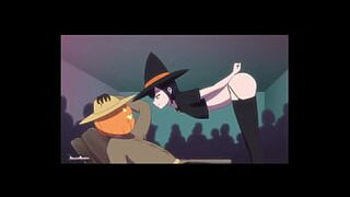 Mavis Dracula gets banged for the 1st time at a human Halloween party