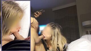 Marvelous woman leaves her spouse to watch me