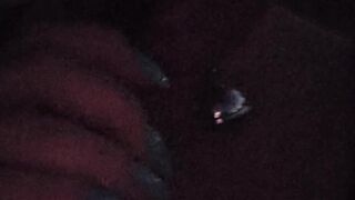 As dawn breaks, a hawt little kitten sneaks outside to smoke!