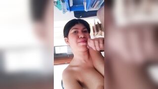 Oral and cowgirl reverse with stepdad, stepdaughter sexy. Culona lalin girl con pene grande cabalgando