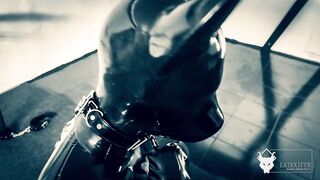 Feminized Latex Puppy Play