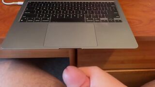Teen Jerks off To Sexy Step Sis Porn