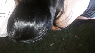 I took 2 jocks after the party, they drilled me on the side of the road