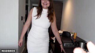 I get drilled by my neighbour, I make him cum three times and this guy gives me a great facial!!