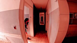 Linda big beautiful woman é fodida com força por intruso tarado no Halloween