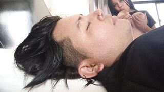 Daniel returned and is thirstier for milk than ever!