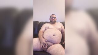 Bulky man showing my petite weenie off in advance of hard vertical