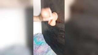 FACCIO una SEGA al MIO CAZZONE - GROSSO SEX-TOY di gomma [JOI]