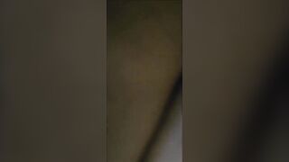 Woman caught watching porn gets a penis pushed in her throat and screwed