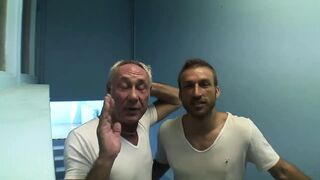 Granddad screws hot golden-haired sweetheart