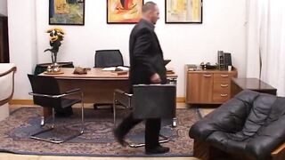 The boss's large cock in booty