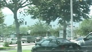 Hawt blond masturbating sex-toy playing, large ebony shlong anal permeated...cum in throat