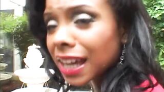 Large booty black likes BBC in her butt