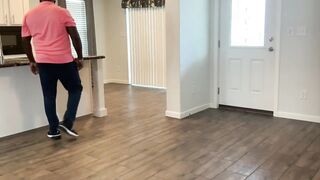 Large Butt Golden-haired Pawg mother I'd like to fuck Realtor Flirts With Renter Client & Gets Doggy style Creampie In Snatch, POV