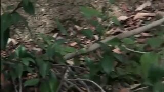 Angel tattooed ebony vagina likes large white ramrod in vagina in throat...cum in throat