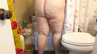 Jamdown26 - Close up of superlatively good large plump butt white pawg mother i'd like to fuck masturbation - thick curvy big beautiful woman ssbbw older