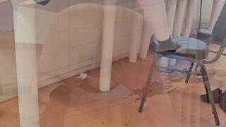 Most excellent compilation of large butt big beautiful woman SSBBW peeing squirting publicly outdoor - large obese booty - chunky vagina