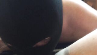 Immodest amateur granny Krystal gives her 1st rimjob to boytoy