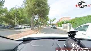 German golden-haired mother i'd like to fuck Wild Bunny makes blind date in the car