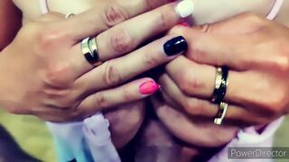 Screw her bazookas ! I like this silicone breasts