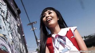 Marica Hase's cosplay session turns coarse fanal invasioning
