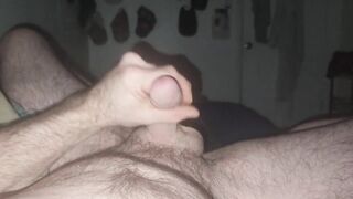 Quick jerk n lots of cum