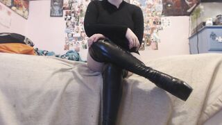 Headmistress Lofn Wishes Her Horny Bitch to Cum for Her - No Toys, JOI, Lesdom