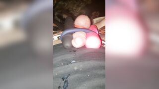 Dual dildo cum