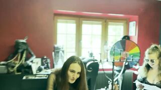 Adult school humiliation - HAND TAWSING - Zeida and Luciferia French Mastix